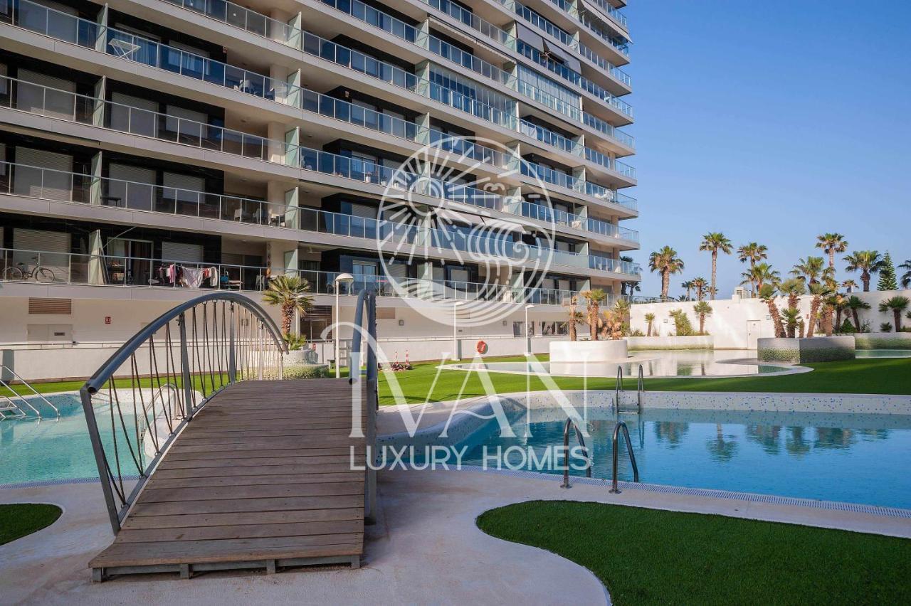Casa Bianca - Ivan Luxury Homes - 8ª Planta - Norte - 1ª Linea de Playa Oropesa del Mar Exterior foto