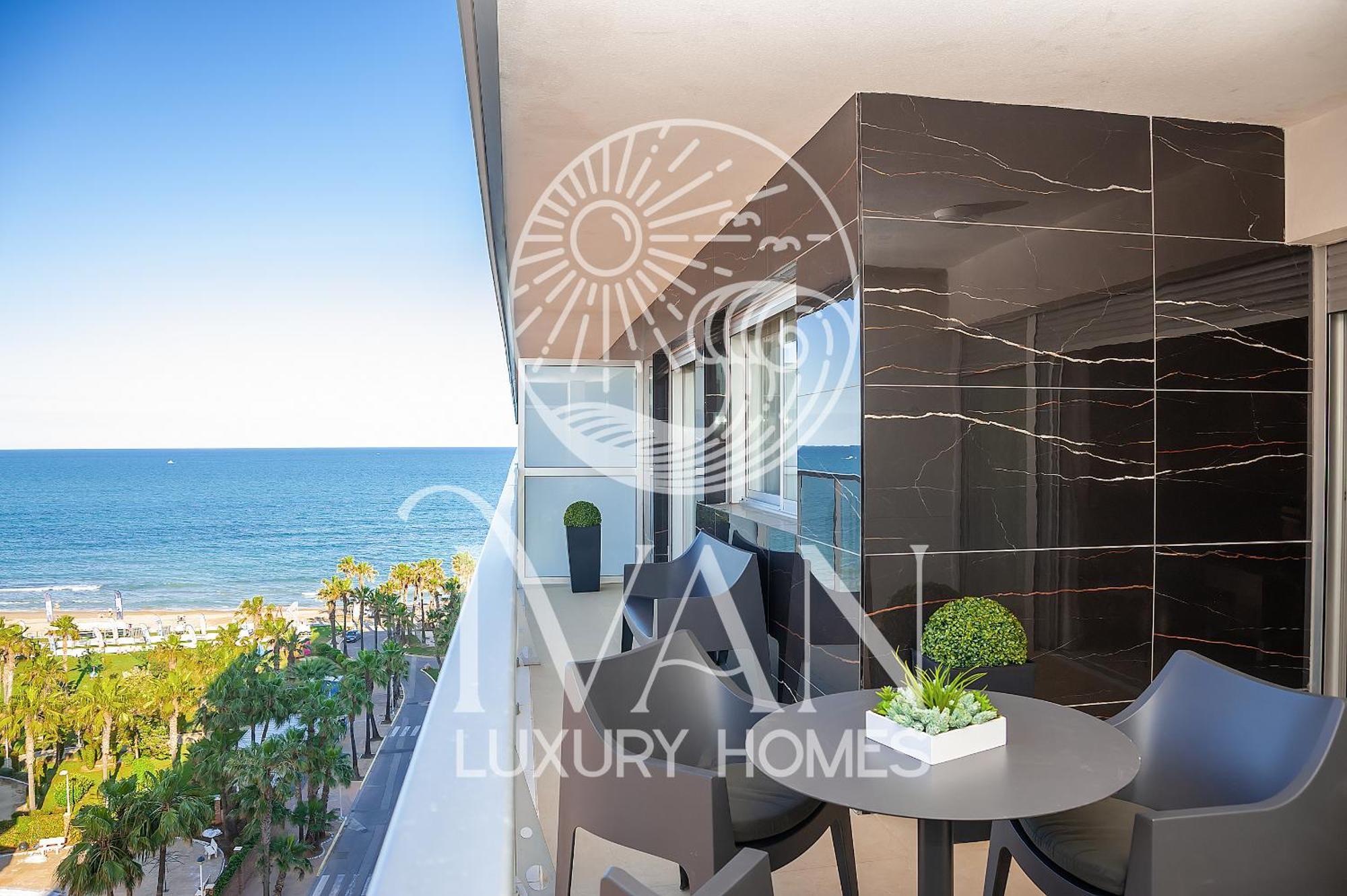Casa Bianca - Ivan Luxury Homes - 8ª Planta - Norte - 1ª Linea de Playa Oropesa del Mar Exterior foto